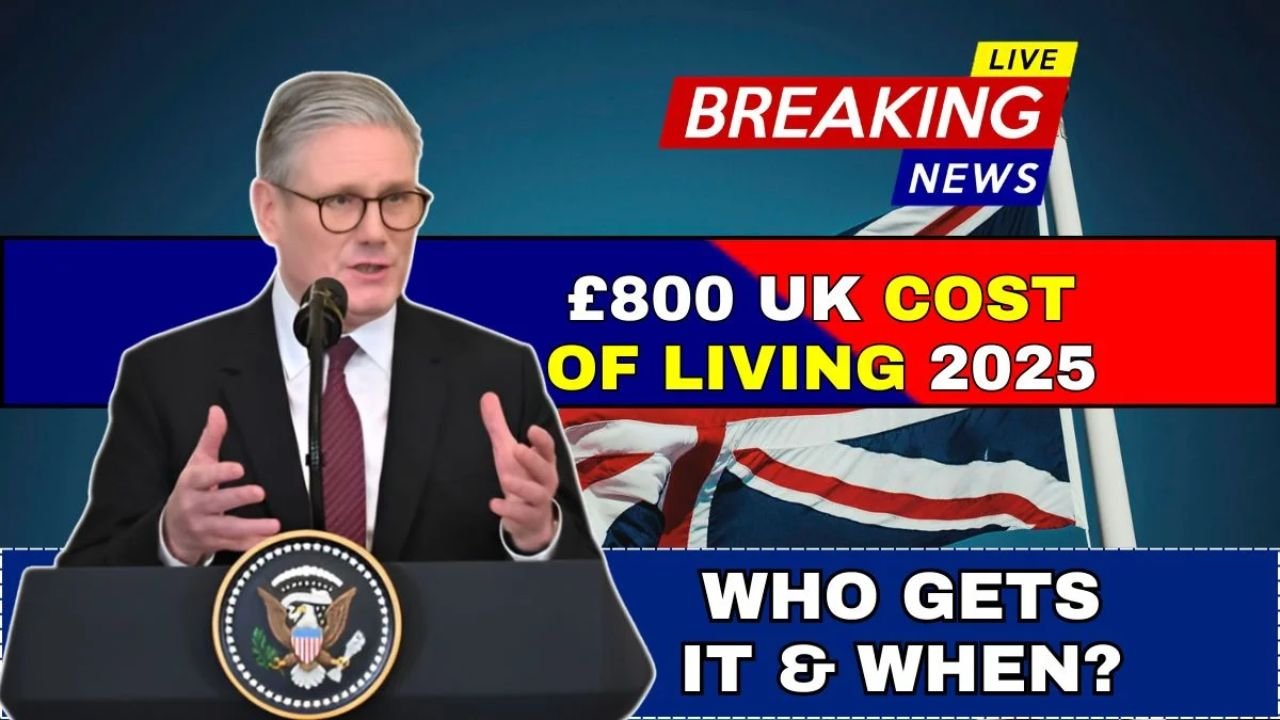 £800 UK Cost of Living 2025