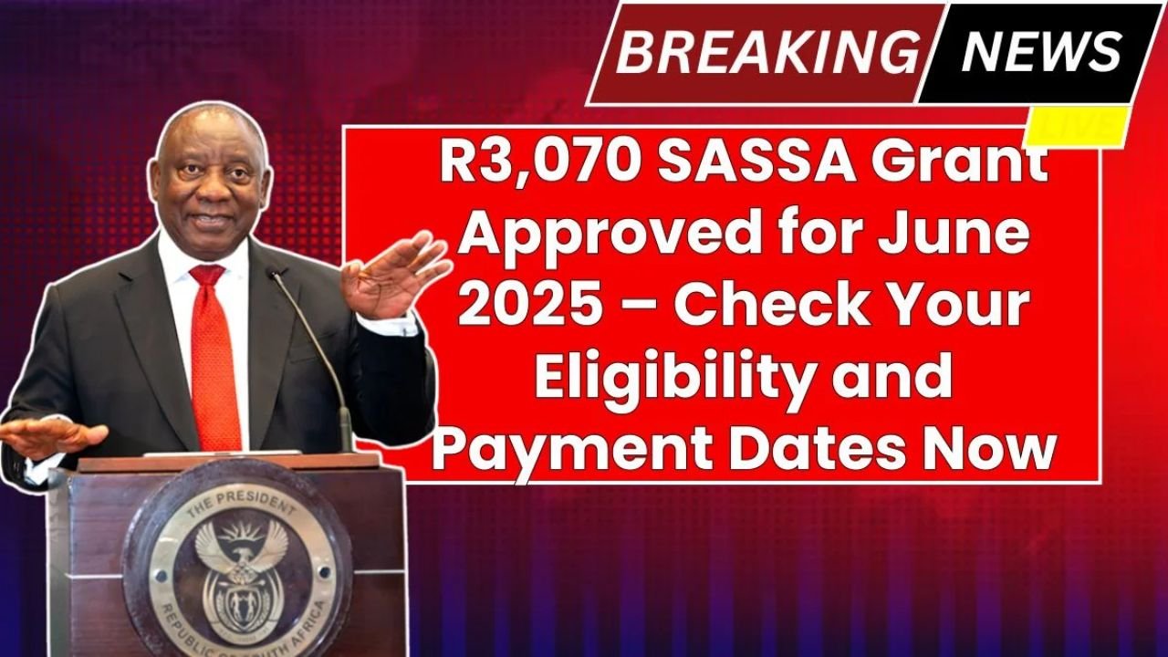 R3070 SASSA Grant