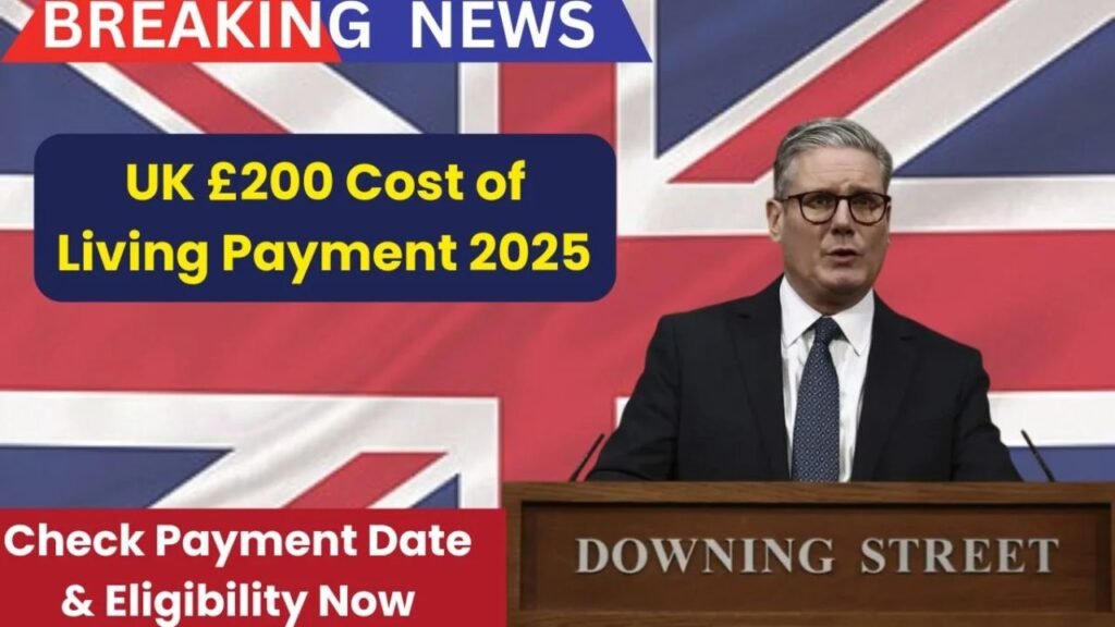 UK £200 Cost of Living Payment 2025